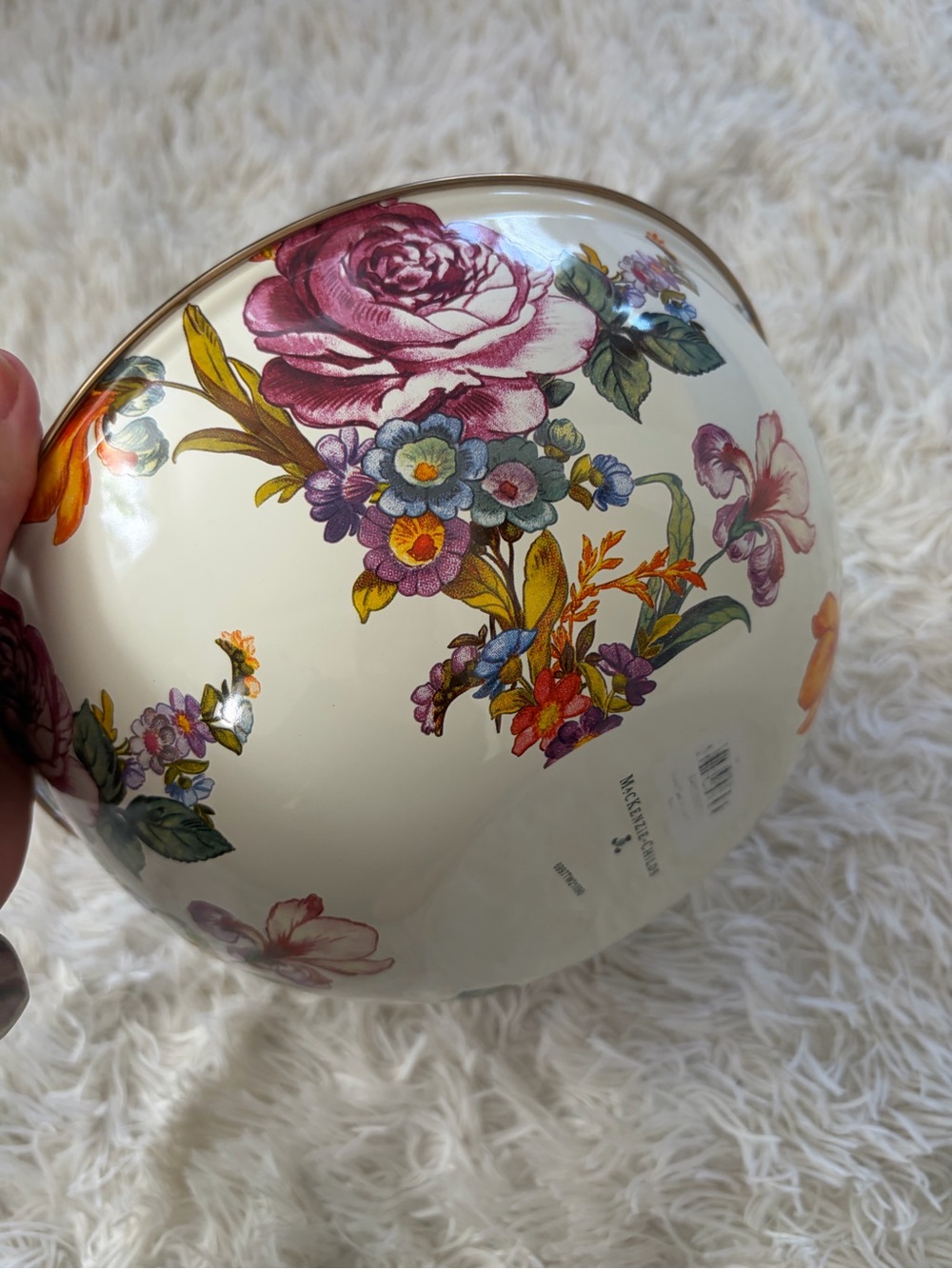 Mackenzie-Child Flower Market Medium Everyday Bowl